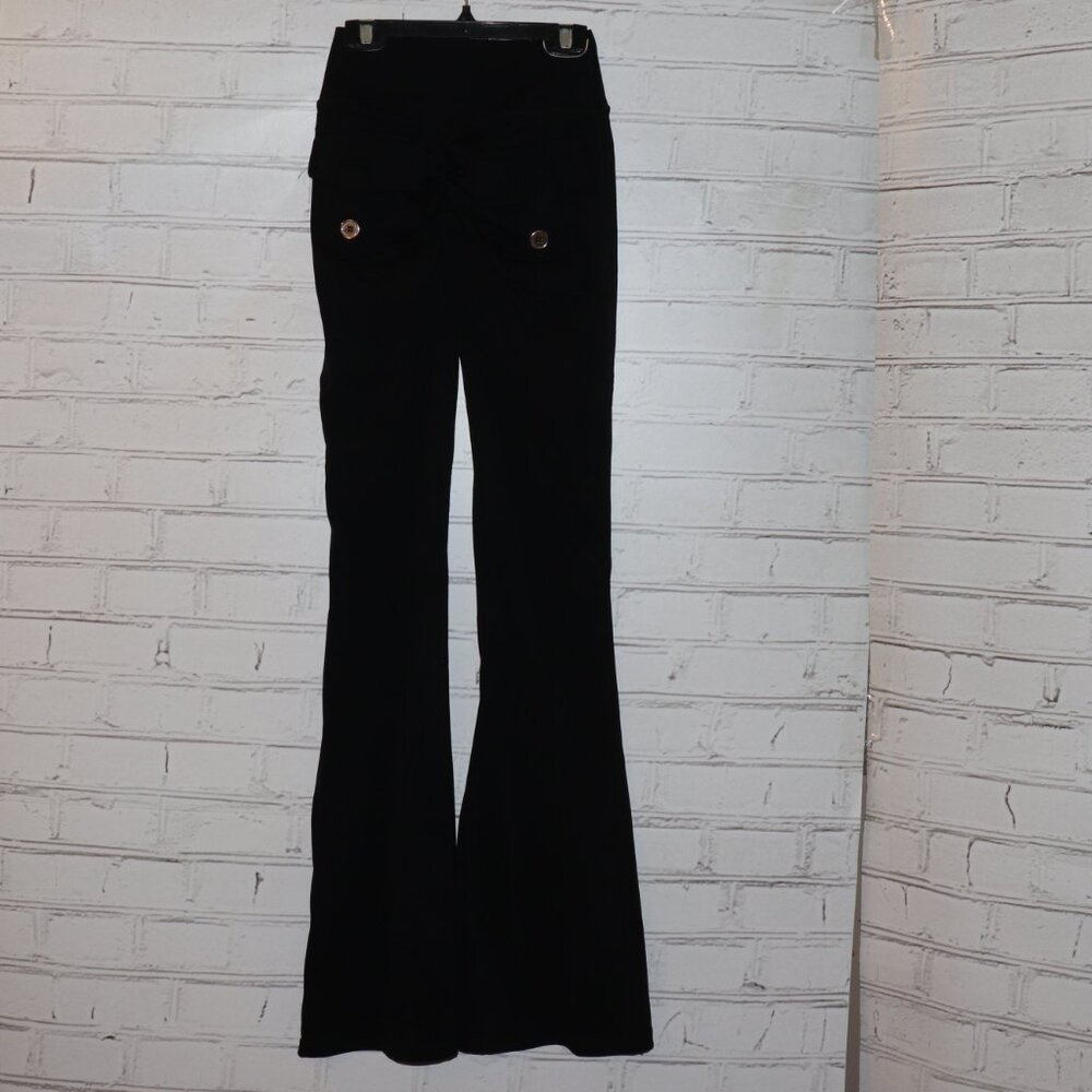 🖤 High‑Waisted Leggings‑Style Pants · Women’s Small · Black